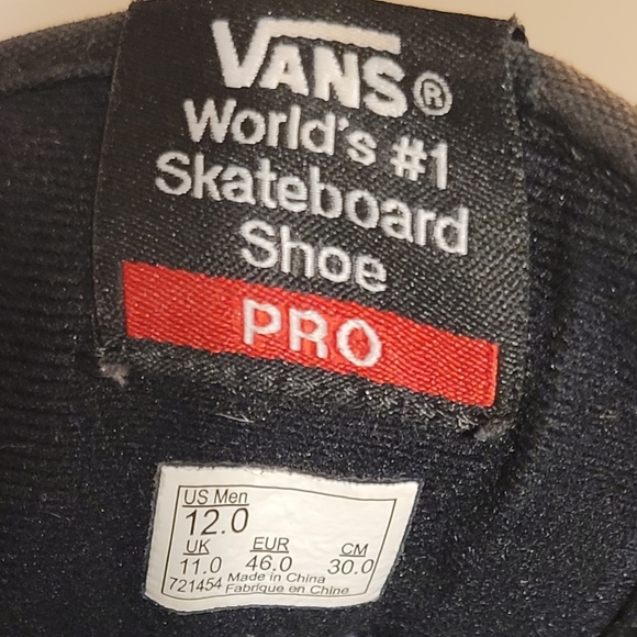 VANS Old Skool Sketchy Tank Skateboard Pro Sneakers - Picture 6 of 8